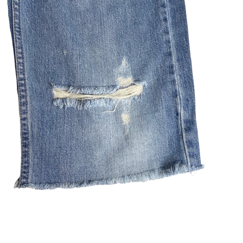 Upcycled Vintage: LF Furst of a Kind ☯︎︎ Levi's® Cut Off Denim Jeans Shorts ☯︎︎ - Picture 5 of 16